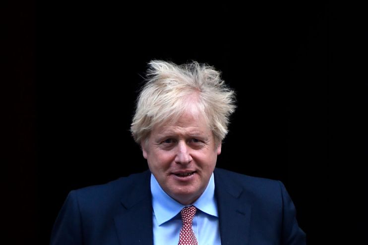 Boris Johnson Attends PMQs