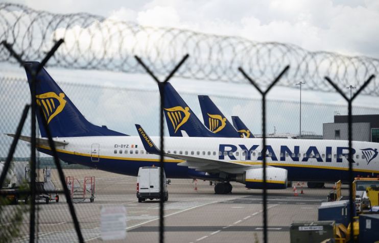 Europe&rsquo;s largest low-cost carrier Ryanair revealed that passenger numbers fell 99.6 per cent in April as the coronavirus crisis continued to cripple global aviation.