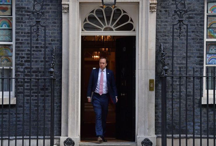 Health secretary Matt Hancock this afternoon defended Dominic Cummings despite growing pressure on the government
