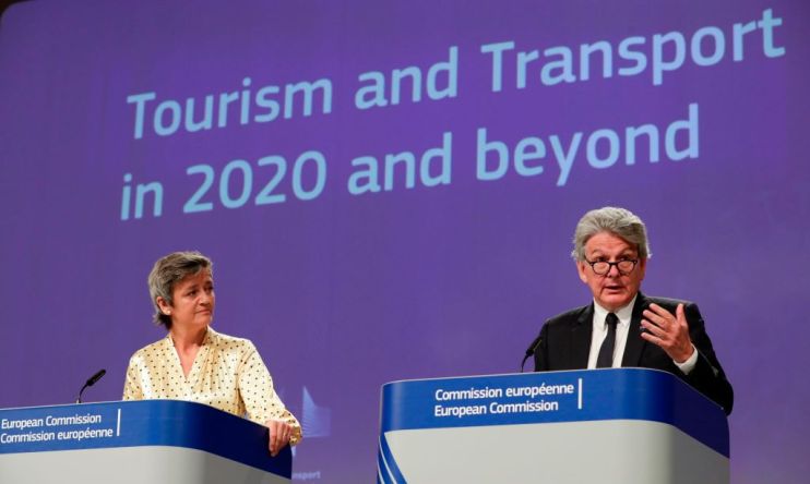 The EU has lain out new guidelines for member states to use to reopen their borders and encourage tourism as the bloc seeks to begin its recovery from the coronavirus pandemic.