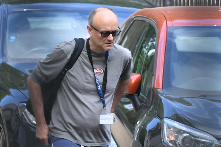 British Prime Minister Boris Johnson&rsquo;s closest adviser, Dominic Cummings, travelled 250 miles from his London home after showing symptoms of coronavirus, breaking the government&rsquo;s lockdown rules, the Guardian and Mirror newspapers reported on Friday.