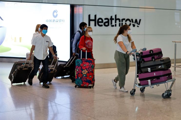 BRITAIN-AVIATION-HEALTH-VIRUS