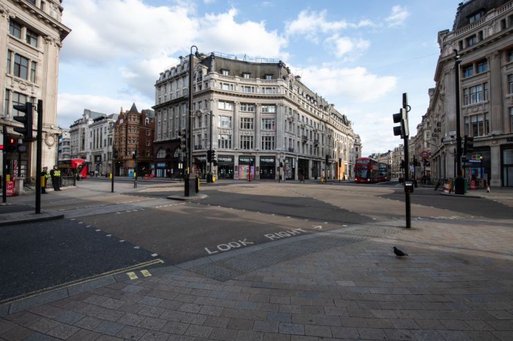 UK On Lockdown Due To Coronavirus Pandemic