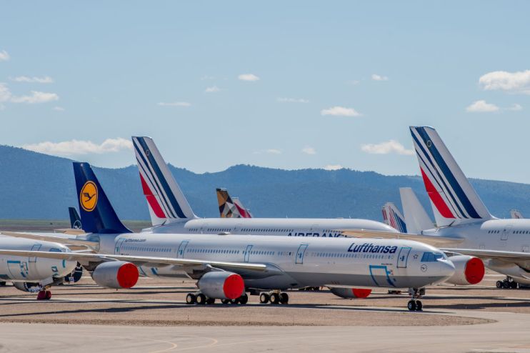 The Planes In Spain Park Mainly At Teruel Airport, As Pandemic Continues To Hobble Fleets