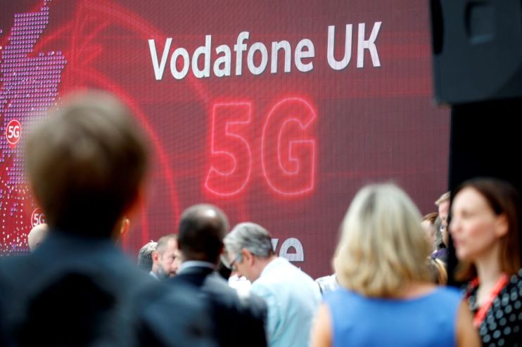 BRITAIN-TELECOMMUNICATION-MOBILE-BUSINESS-VODAFONE-5G