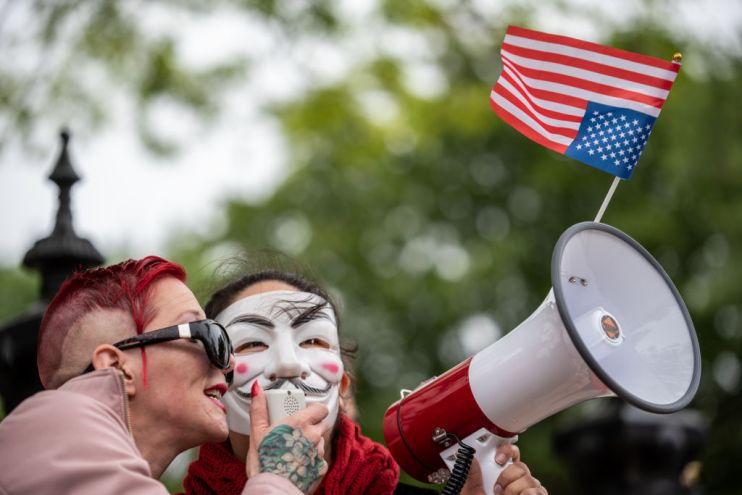 The US set a new record for a one-day increase in cases yesterday as fears of a second wave caused states to step back from reopening.