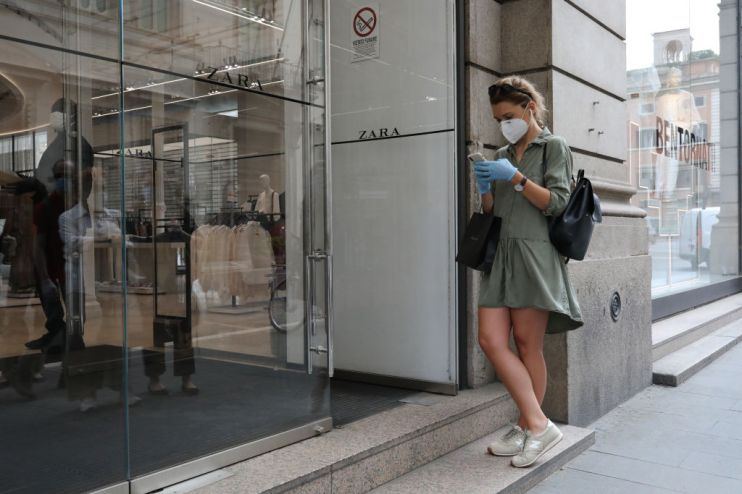 Shops And Restaurants Reopen As Italy Further Eases Lockdown On Phase 2