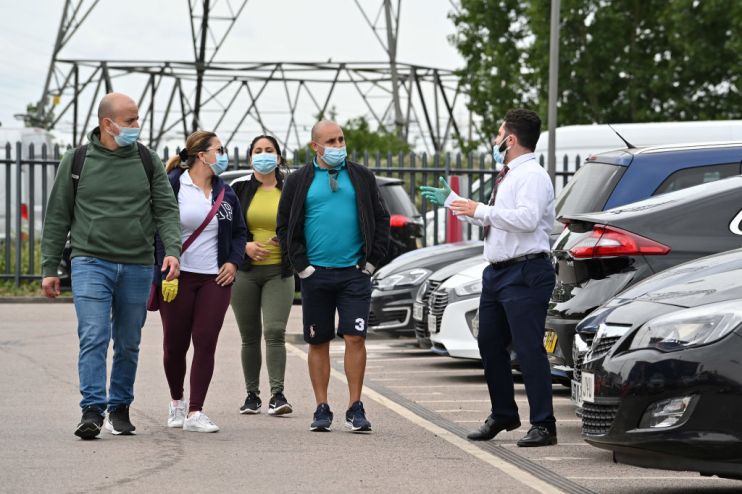BRITAIN-HEALTH-VIRUS-ECONOMY-MOTOR