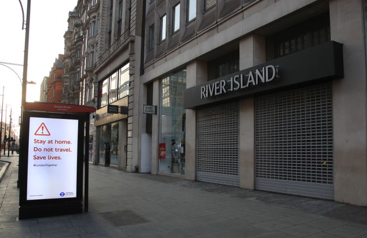 UK economy shrank 20 per cent in April lockdown