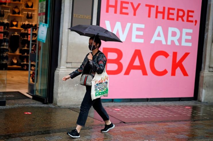 BRITAIN-HEALTH-VIRUS-RETAIL