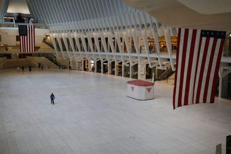 US unemployment rate in surprise fall even as Covid hits economy