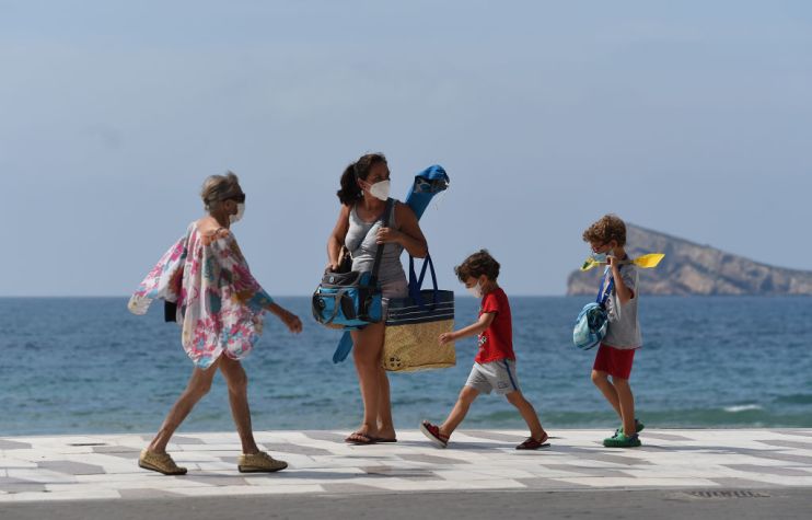Benidorm Open Its Beaches With Regulations