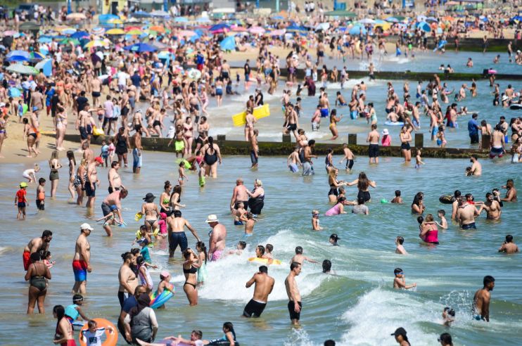 UK Experiences Summer Heatwave