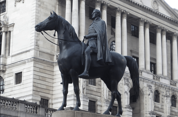 Duke of Wellington outside the Royal Exchange could be up for review as one of London's statues now being reassessed