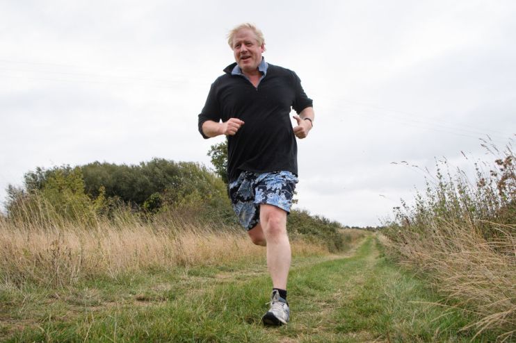 Boris Johnson Leaves Home To Speak At A Conservative Party Conference Fringe Meeting