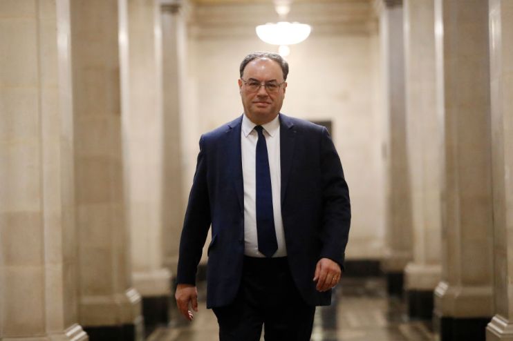 Bank of England&rsquo;s Andrew Bailey says he&rsquo;s &lsquo;very worried about jobs&rsquo;