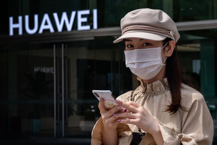 CHINA-US-POLITICS-TRADE-TELECOM-HUAWEI