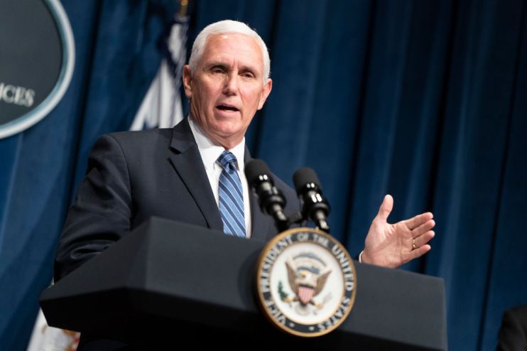 Vice President Pence hong kong china law