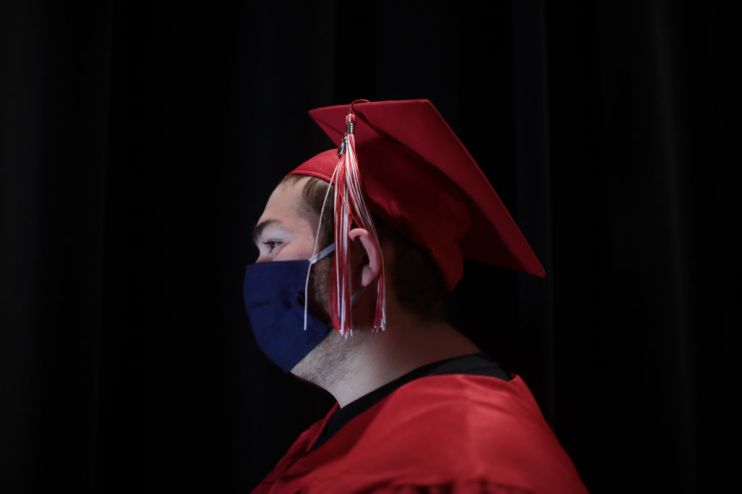 Illinois High School Holds Socially Distanced Graduation During Coronavirus Pandemic