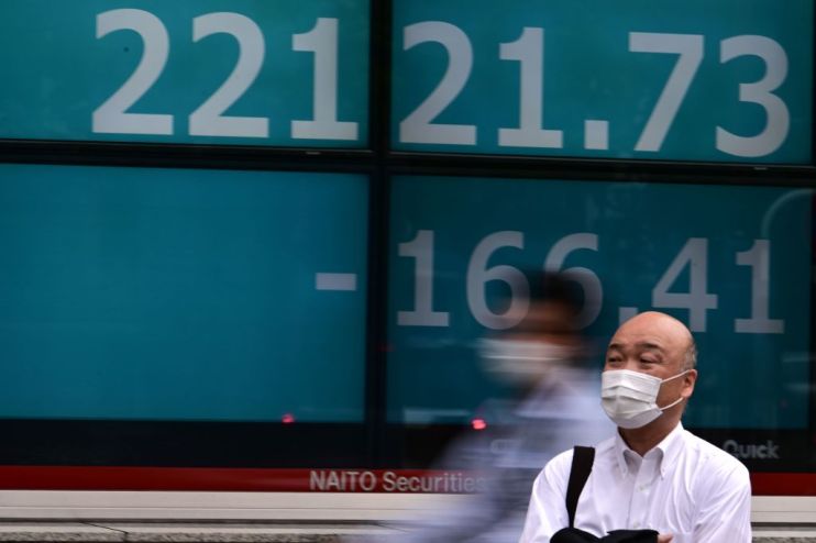 Asian stocks wavered overnight as some parts of the world saw massive increases in their number of coronavirus cases