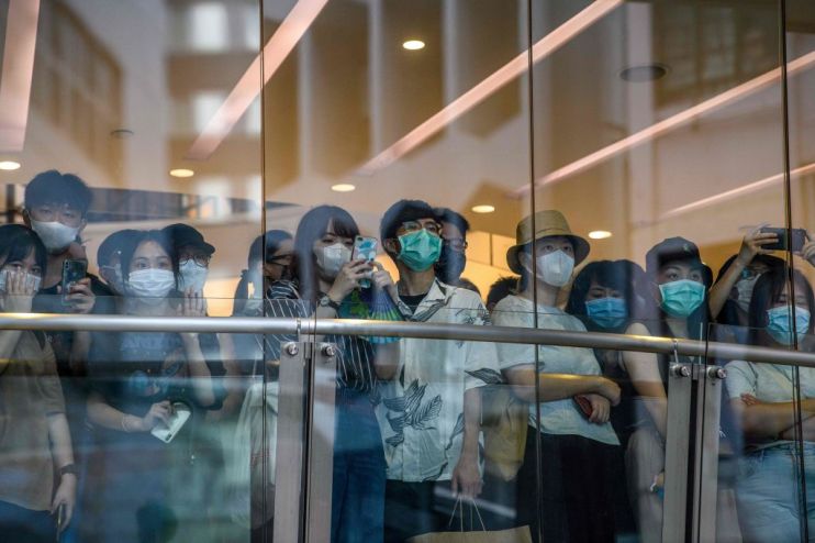 TOPSHOT-HONG KONG-CHINA-POLITICS-UNREST
