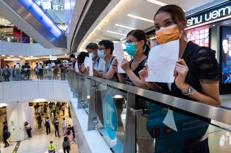 Demonstrations Continue In Hong Kong Against China's National Security Law