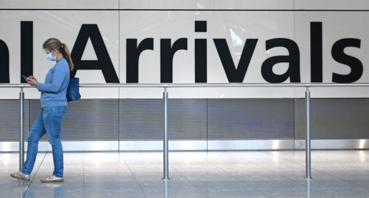 The number of overseas people to travel to the UK halved in March, the Office of National Statistics said today, as the coronavirus pandemic began to hammer international transport.