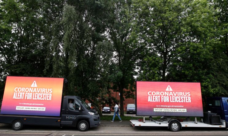 As Bars And Restaurants Reopen Across The UK - Leicester Is Still In Lockdown