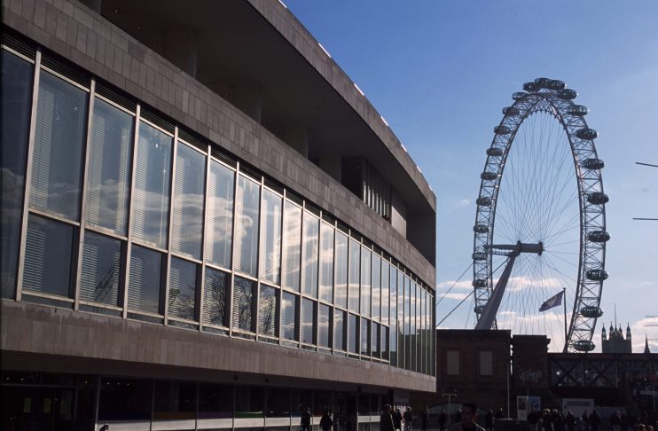 Festival Hall And London Eye