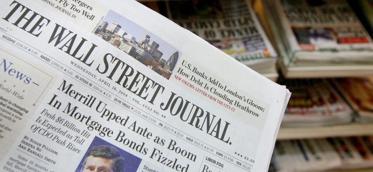 Wall Street Journal U.S. Edition Goes On Sale In London For The First Time