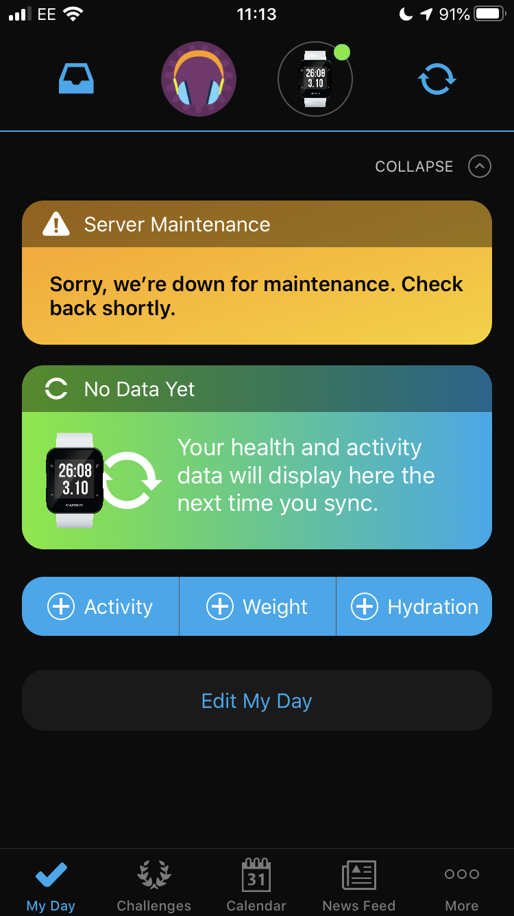 Garmin outage