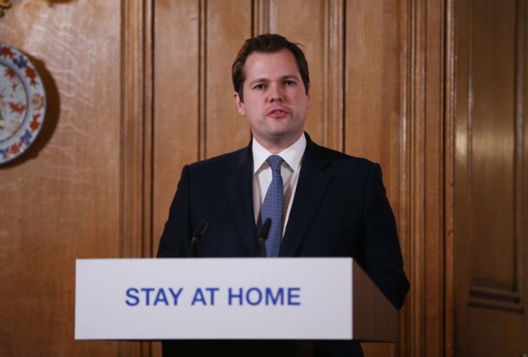 UK PM Johnson Holds A Press Conference To Update The Country On The Coronavirus Pandemic