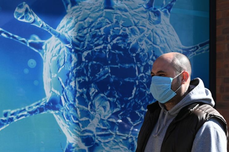 TOPSHOT-BRITAIN-HEALTH-VIRUS