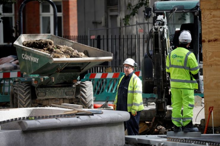 BRITAIN-HEALTH-VIRUS-ECONOMY-CONSTRUCTION