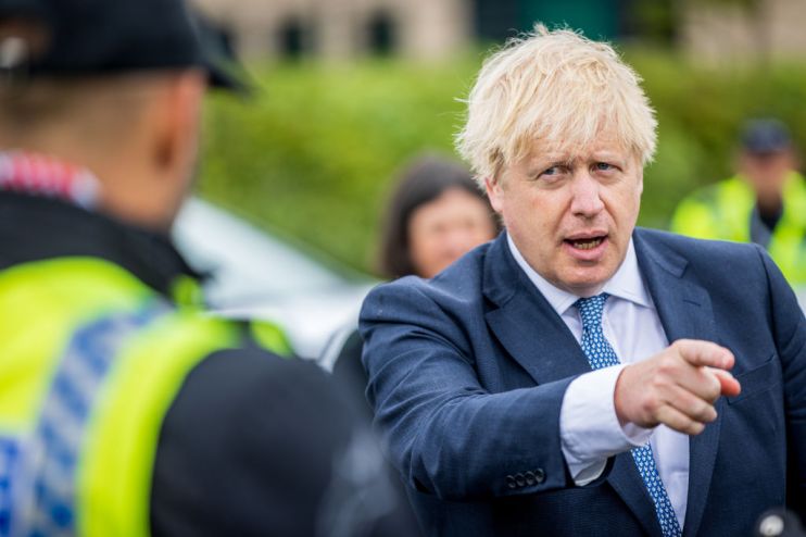 Boris Johnson And Priti Patel Visit North Yorkshire