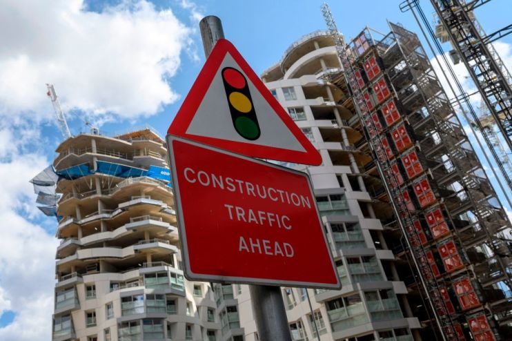 BRITAIN-CONSTRUCTION-HOUSING