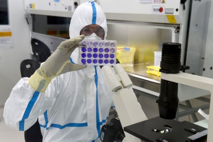 Germany&rsquo;s leading infectious disease institute said today a first vaccine against coronavirus could be available as early as autumn but warned that it may take longer to control the pandemic.