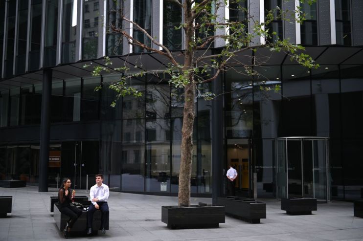 Eight out of ten British workers said they have already returned or expect to return to the office this year,