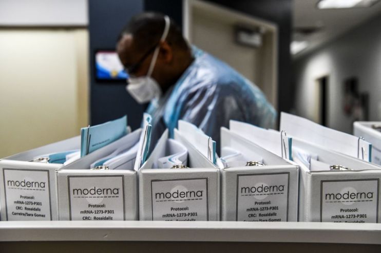 US drugs firm Moderna today announced that it had concluded initial talks with the European Union to supply 80m doses of its potential coronavirus vaccine.