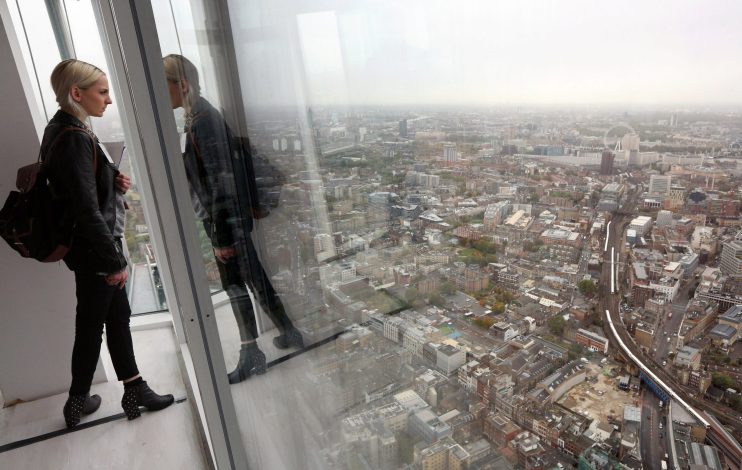 Press Preview Of The View From The Shard Tourist Attraction Which Opens In 2013