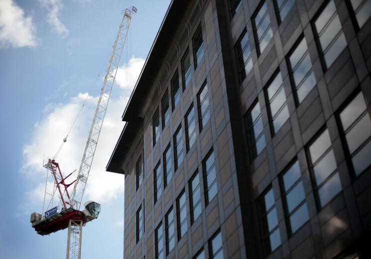 shares in construction firm balfour beatty fell 4.4 per cent this morning after the company posted a &pound;24m loss for the first half.