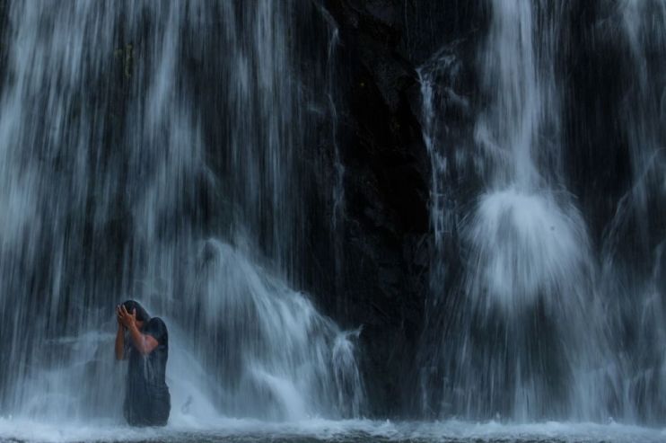 TOPSHOT-EL SALVADOR-RELIGION-PILGRIMAGE