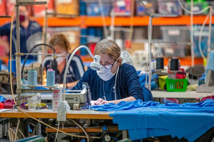 UK factories grow at fastest pace in six years but weakness remains