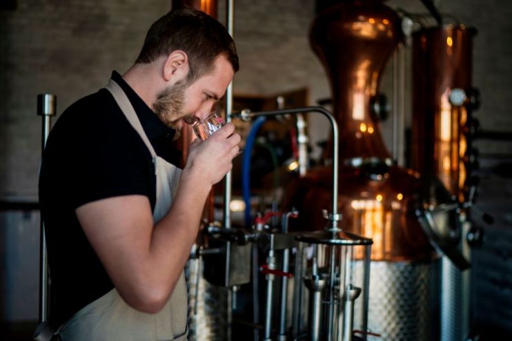 BELGIUM-HEALTH-VIRUS-GEL-DISTILLERY