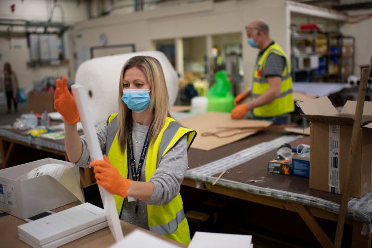 UK manufacturing orders stall for first time since April