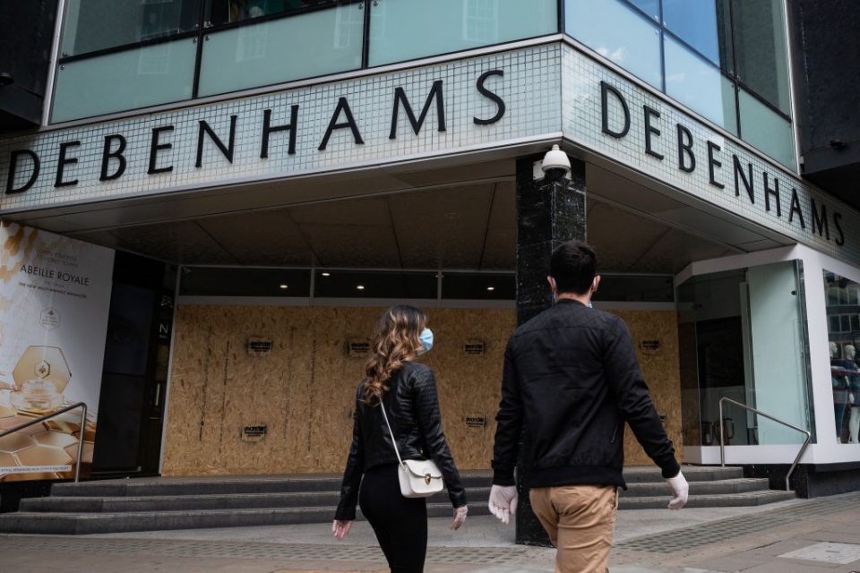 debenhams oxford street