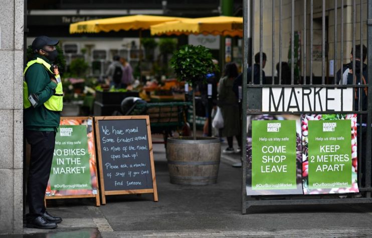 BRITAIN-HEALTH-VIRUS-RETAIL