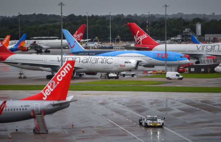 Virgin Atlantic&rsquo;s chief executive has added his voice to calls for airport testing to replace the government&rsquo;s blanket quarantine regime, saying it is the &ldquo;only way&rdquo; to get the economy going again.