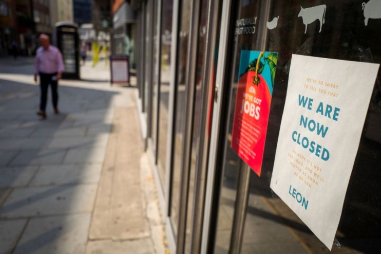 BRITAIN-ECONOMY-RECESSION-HEALTH-VIRUS