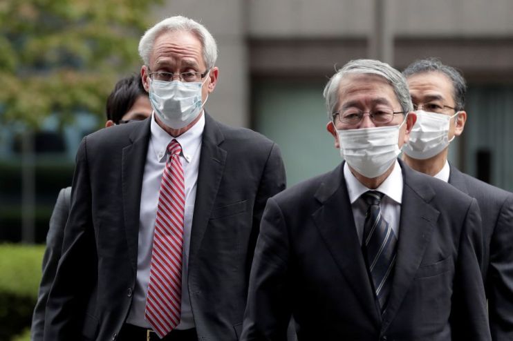 JAPAN-AUTOMOBILE-NISSAN-TRIAL-GHOSN